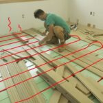 radiant floor heating system 